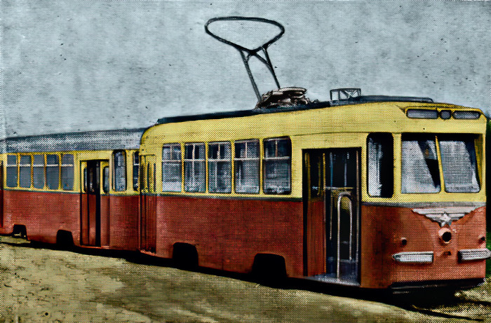 Файл:Опытный трамвайный поезд КТМ-3-КТП-3.jpg