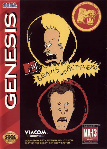 Файл:Beavis & Butthead (Genesis).jpg