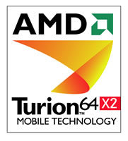 Логотип Turion 64 X2