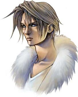 Концептуальный рисунок Final Fantasy VIII