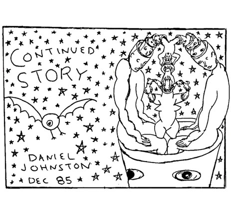 Файл:Daniel Johnston — Continued Story album.jpg