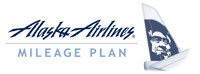 Логотип бонусной программы Mileage Plan в цветах авиакомпании и с портретом коренного жителя Аляски