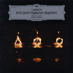 Обложка альбома Laibach «Baptism» (1986)