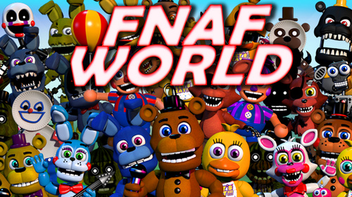 Фнаф ворлд на телефон. ФНАФ ворлд. FNAF World игра. ФНАФ ворлд геймплей. FNAF World персонажи.