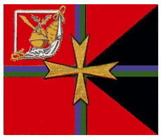 Banderoll för Vologdas arméregemente och Vologdas dragonregemente från 1712