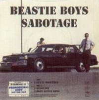 Coperta single-ului Beastie Boys „Sabotage” (1994)