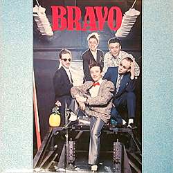 Portada del disco Bravo "Bravo" (1987)