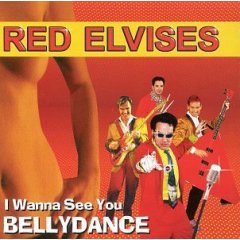 Обложка альбома Red Elvises «I Wanna See You Bellydance» (1998)