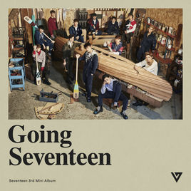 Обложка альбома SEVENTEEN «Going Seventeen» (2016)