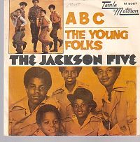 Cover van The Jackson 5 single "ABC" (1970)