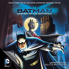 Обложка альбома Лолиты Ритманис «Batman: Mystery of the Batwoman (Music from the DC Universe Animated Original Movie)» ()