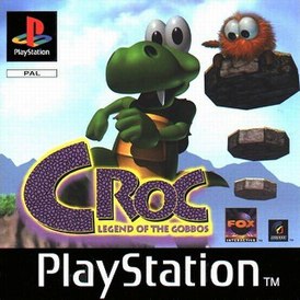 Обложка европейской версии Croc: Legend of the Gobbos для Playstation