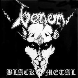Обложка альбома Venom «Black Metal» (1982)