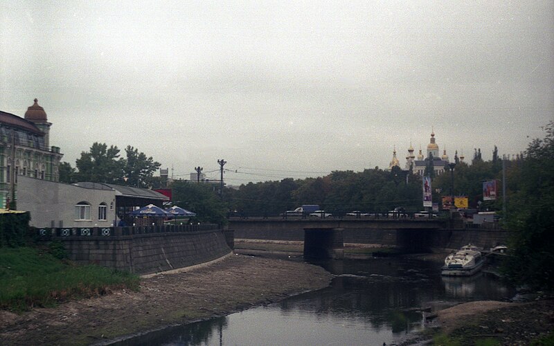 Файл:Харьков, Свердловский мост через р. Лопань.JPG