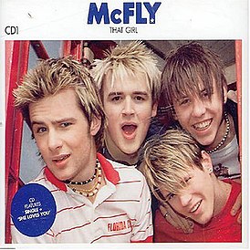 Обложка сингла McFly «That Girl» (2004)