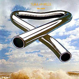 Portada del álbum Tubular Bells de Mike Oldfield (1973)