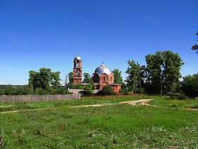 Покровская церковь в Сосновке, построенная на месте упраздненного монастыря.