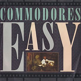 Обложка сингла Commodores «Easy» (1977)