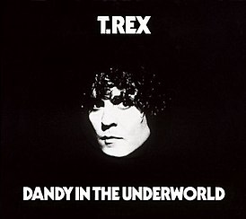 Обложка альбома T. Rex «Dandy in the Underworld» (1977)