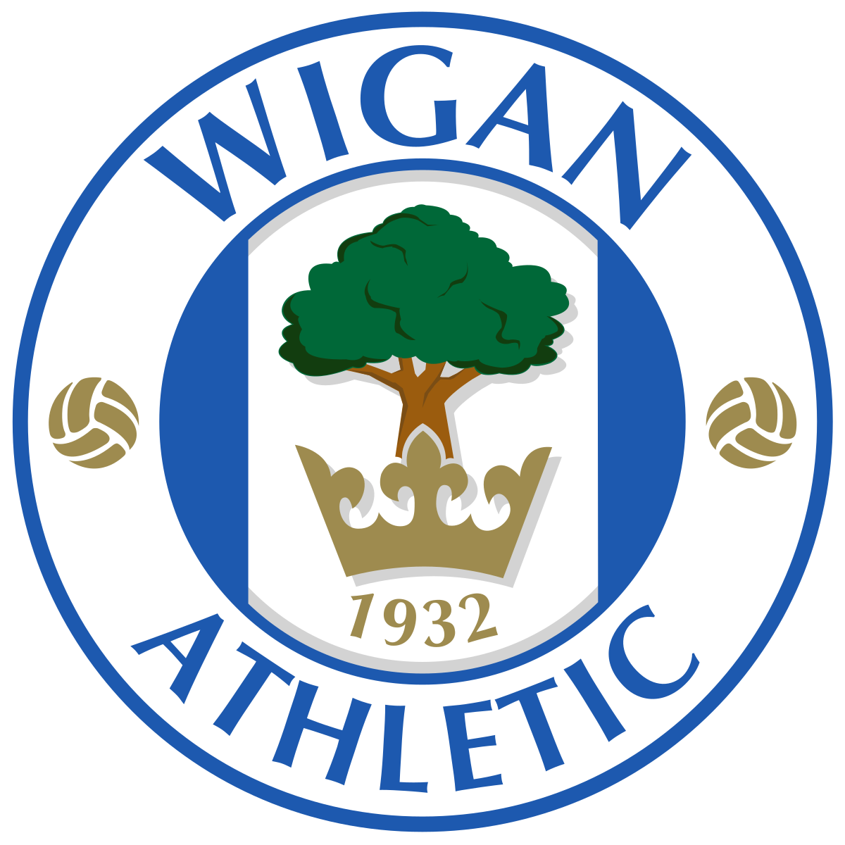 Футбольный клуб уиган атлетик. Футбольный клуб Wigan Athletic. ФК Уиган логотип. Эмблемы английских футбольных клубов. Уиган Атлетик логотип.