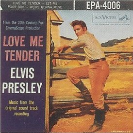 Elvis Presley albumhoes Love Me Tender (1956)