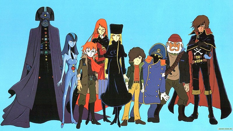 Файл:Capitan Harlock charecters.jpg