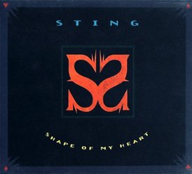 Cover van Sting's single "Shape of My Heart" (1993)