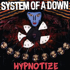 Portada del álbum System of a Down "Hypnotize" (2005)