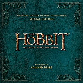 Обложка альбома Говарда Шора «The Hobbit: The Battle of the Five Armies (Original Motion Picture Soundtrack — Special Edition)» (2014)