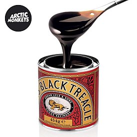 Обложка сингла Arctic Monkeys «Black Treacle» (2012)