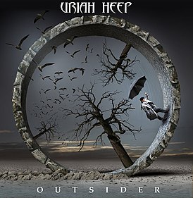 Обложка альбома Uriah Heep «Outsider» (2014)