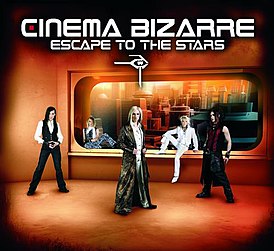 Обложка сингла Cinema Bizarre «Escape To The Stars» (2007)