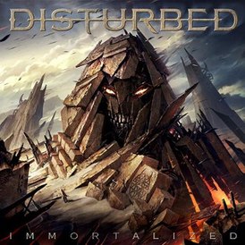 Обложка альбома Disturbed «Immortalized» (2015)