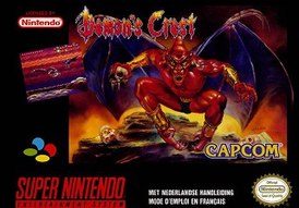 Обложка европейской версии игры Demon's Crest