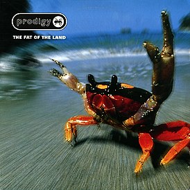 Обложка альбома The Prodigy «The Fat of the Land» (1997)