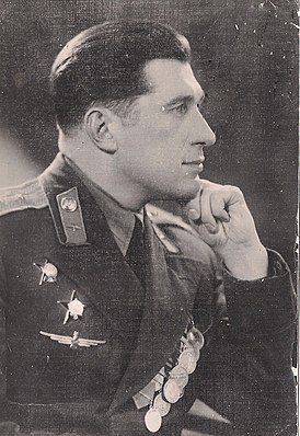 Заюнчковский Ю. П. после возвращения с войны. 1946 год.