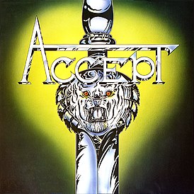 Обложка альбома Accept «I'm a Rebel» (1980)