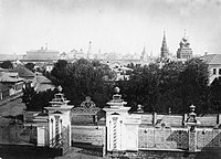 Вид Лаврушинского переулка в конце XIX века