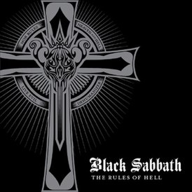 Portada del álbum "Las reglas del infierno" de Black Sabbath (2008)