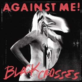 Обложка альбома Against Me! «Black Crosses» (2011)