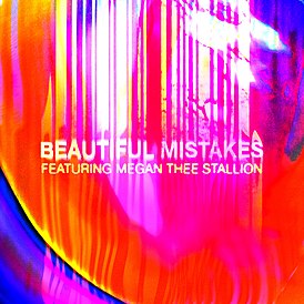 Maroon 5 ja Megan Thee Stallionin "Beautiful Mistakes" single cover (2021)