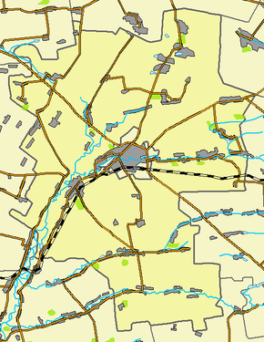 Kutúzovka en el mapa
