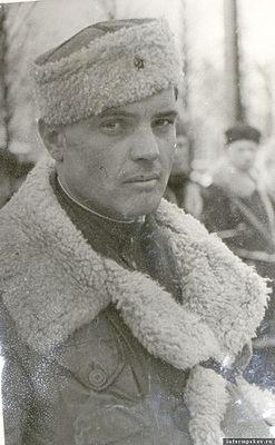 Ivan Vorobyov, März 1944, Foto von B. Vasyutinskiy.