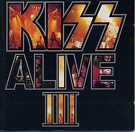 Albumcover von Kiss "Alive III" (1993)