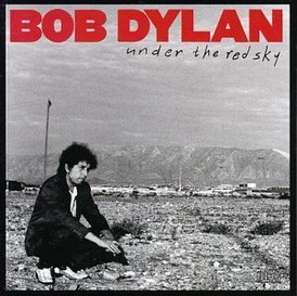 Portada del álbum de Bob Dylan Under the Red Sky (1990)