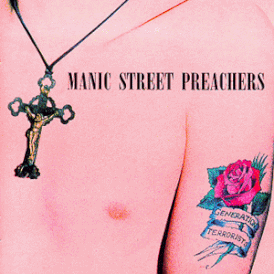 Обложка альбома группы Manic Street Preachers «Generation Terrorists» (1992)