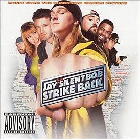 Обложка альбома различных исполнителей «Jay and Silent Bob Strike Back (Music from the Dimension Motion Picture)» ()