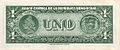 Peso dominicano 1947 - papel de calco del dólar estadounidense