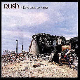 Rush albüm kapağı "Krallara Veda" (1977)