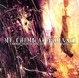 Copertina dell'album dei My Chemical Romance "I Brought You My Bullets, You Brought Me Your Love" (2002)